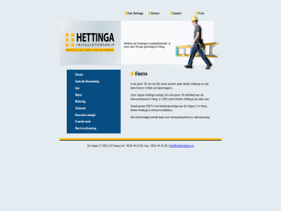 2 2007 40 bedrijf betrouw gevestigd heg hettinga info@hettingaheeg.nl installatiebedrijf januari jar kleinschal opper s stat vakmanschap vanaf welkom