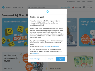 0.00 2 2e accepter actie advertenties ah ah.nl albert avondj bekijk bestell beweg bezorgd binn bioscoopkaartj bonus boodschapp buit communicatie cookie cookiebeleid cookies daarmee daarnaast del derd eerst favoriet feedback film ga gebruikt gef genoeg gepersonaliseerd geplaatst giga gratis griep grootst heijn hel herfst hoofdinhoud informatie inlogg instell interesses internetgedrag intrek jou jouw keuz kies klantenservic klikt last lekker les mak makkelijker media min mogelijk onlin ontdek onz partij pass persoonlijker plaats portuges prijs privacybeleid product profiel scor servies smak snack social spaaracties spar stap supermarkt tafel techniek terra toestemm vergelijk verkoud verlaagd verzamel verzilver via volg websit weiger wek welk wij wijzig win winkel zakelijk zet zoek