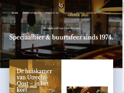 00 01 1 14 15 1974 2 23 3 60 agenda avond bar bekijk bent bier biertj biertjes binn blijf blijft borrel/zaaltje buit buurtgenot buurtsfer caf contact content contributor daarom deur drink dur eentj fles genot gerust gewon goed googl groep hang heerlijk hemel hom huiskamer jan kom kort langer leaflet lop maandag maartj main menu nieuw ontspann oost openingstijd openstreetmap oud perfect personel plek praatj primus quizavond regelmat review rust sfeerimpressie sind skip snel speciaal speciaalbier spelletjes t/m tap thuis to utrecht utrecht-oost vanzelf vast vel verstand vertrouwd voelt vriendelijk war weg wel wer werk wij wissel zak zaterdag zondag