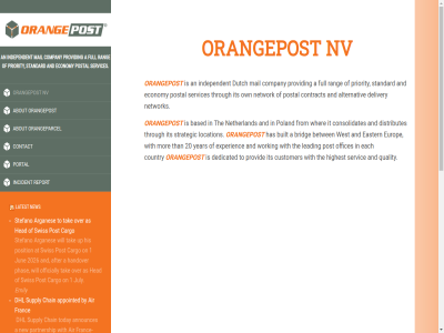 1 100 20 2016 2026 a about achieves after air alternativ an and announces appointed appointment archives areas arganes as at based being betwen bridg built busines by cargo cdg center chain charles city comes company consolidates contact contract country customer decarbonization dedicated deliver delivery deploy dhl distributes dutch each eastern economy emily energies europ experienc franc france-klm french from full further gatwick gaull geodis ground handling handover has head hello highest his incident independent it its july jun klm latest launches leading location logistic london mail major mei mileston mor netherland network new nv offices officially on orangeparcel orangepost own paris paris-charles partnership phas poland portal position post postal priority provid quality rang recent report rout search servic services solution standard stefano step strategic supply swis tak than the through to today up urban using west wher will with working world year