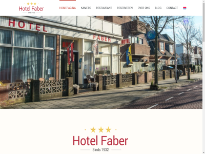 blog contact faber homepagina hotel kamer reserver restaurant zandvoort zee