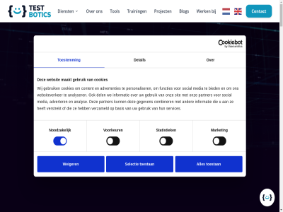 -3220251 0 010 1 2 2025 3 academy advertenties adverter all analys analyser automation basis bied blog botic combiner consultancy contact content cookies cookieverklar del detail dienst expertis fastlan functies gebruik gegeven grenz hom info@testbotics.nl informatie instagram juridisch linkedin maakt market media navigatie noodzak onz partner personaliser privacyverklar project recht robotiser scan selectie services sit social statistiek succes test testautomatiser testbotic testbotics.nl toestan toestemm toestemmingsselectie tol training transitie twitter vacatures verleg verstrekt verzameld voorbehoud voorkeur we websit websiteverker weiger werk wij