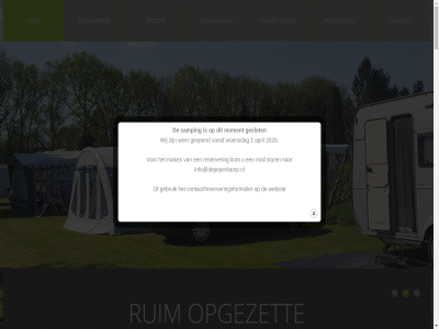 1 2026 april arendhannessen.nl camping chalet contact contact/reserveringsformulier gebruik geopend geslot hom hur info@depeperkamp.nl kunt mail mak moment ontwikkel opgezet peperkamp plek prijz reserver ruim ruimt rust stacaravan stur vanaf vrijheid websit wer wij woensdag