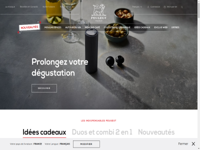 1 10 10/03/2025 100 11/03/2025 15 1840 2 21 29/03/2025 4 4.7 40 444 5 7 abonnez accept achat actualites allianc alumin anti anti-gaspi apporter approch aromatique art articles atmosphèr attestation au aujourd automatique autour avec avis b bas basal beneficiez bistrorama boreal bouches bouchon burrata c cadeau cadeaux caf ce ceramique cgv champagn chaque chef choisissez choix chouchoutez clavelin cm cod coffret collection combi comm commencer composent confianc confidentialit connexion conseil constituent contacter contemporain contrôl cookies couleur cres d dan dechet declinaison decouvr decouvrir degustation delicieuses dernières des design devenues difficult dir doubl du duo duos duree dès electric electrique electriques eleganc elegant epices epur est et excellenc exception exclus exigenc experienc extrair facebok facil fair faq fermer festival fines fonction formes forêt franc français françaises fraîcheur fresh frittata gamm garantis gaspi gaîn gerard gourmand grand heritag histoir hui icônes ides inalterables incontournabl indispensables infinit informes infos ingeniosit innovant innovation inscrivez inscrivez-vous inspir inspiration inspires instagram invitation j k l la langue larg le legales les leur limitation lin lir livraison louis manuel marque master matières mecanismes meilleur mention minutes modern modifier mon moulin moutur n natur ne negatif newsletter next nobles notr nous nouveautes nouvell objectif obtenir offres open ou panier par parfait partir pay penses perception peugeot pinterest pièces plus point poireau poivr politique pommes pomp pour precieux preferences preserv prev proches produit prolongez qu que qui raf rafraichissant recettes recevez recherch referenc remis restez reveler rever rien s san sav saveur savoir savoir-fair seau seduisent sel sen sensoriell set seul socles soit sommelier sont souhaitez soumis styl suit suivez suivez-nous sur tabl teintes terr textur timut tip tir tire-bouchon top touch toujour un une univer utilisatio