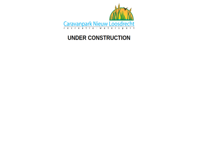 caravanpark construction loosdrecht nieuw under