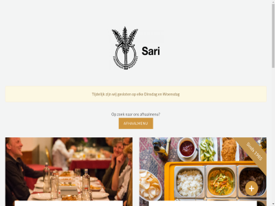 1985 afhaalmenu cater dinsdag elk geslot informatie ontwikkeld restaurant sari sari.nl sind tijdelijk varseo welkom wij woensdag zoek