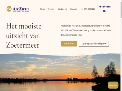 -3410420 079 10.00 11.00 20.30 21.30 aa aa-zicht bekijk big contact dinsdag event facebok feestdag get googl grot instagram keuk map market menu mooist navigatie ontwerp open openingstijd plas reserver restaurant social t/m terras uitzicht uur water welkom werk zicht zoetermer zondag ~zicht