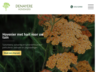 -525960 0252 afsprak bedrijv denayer hart hovenier mak tuin tuinaanleg tuinonderhoud tuinontwerp zorginstell