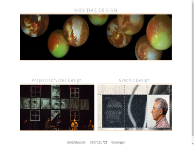 06 131 27 721 das design gra groning niek niek@dasist.tv phic projection/video