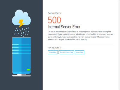 500 back can do error hom internal pag previous reload s server that to what you