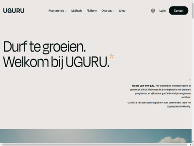 +31 0 10 1071 20 2026 2323 250 750 aandenk all allen amsterdam ander are avontur b b.v bag begin bekijk bewez binn coach coaches connect contact content copyright d deelnem diepgaand doet drag dwar e een enig f fysiek g gan gat gelach gelijkgestemd general gewon gezwef groei guru hebt hello@uguru.nl hen het hg hom homegroup hoodie hq i ijzersterk impactvoll instagram interessant j jargon jezelf journey jullie k kijkt klar kracht kunt l land learning leiderschap linkedin login m maakt mag mak mee meegan meest method n nl nodig nooit notebok nou o ogen ondernem onlin ontwikkel ontworp onz ooit opdracht open organisatie organisatieontwikkel organisaties overal own p.p par per person platform policy privacy programma r reis s sam samenwerk scan sessies shop social start strat super t tal team term tot uguru vanaf verbeter verbind verderop verget vijf voetspor volg w war werkt wetenschap wijsheid won you your zien zit zoek zogenaamd zowel zult