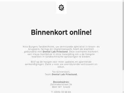0515 06 11 33 3e 58 68 84 8601 91005264 92 aankond bezoekadres bied binnenkort blijf brugwerk btw burger construction dank dental e facing friesland gebundeld hoofdstuk hoogst hoogt implantaatwerk info@dentallabfriesland.nl kracht kron kvk kwaliteit lab m markeert nico nieuw nl004859275b18 nummer onlin onz oploss overnam snek spannend specialist steun t tandtechniek tandtechnisch team toewijd under updates vertrouw vertrouwd voortdur wt zeilmakerstrat