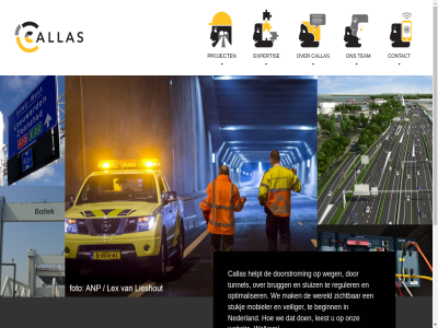 +31 00 24 3 350 45 6040 6041 8 80 aj beginn brugg callas contact doorstrom expertis helpt hom info@callas.nl leest mak mobieler nederland onz optimaliser postbus privacy project pt reguler roermond sluiz stukj team tintelberg tunnel veiliger verklar we websit weg welkom wereld zichtbar