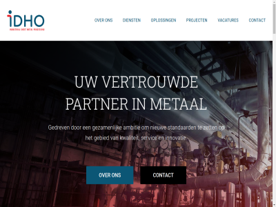 +31 0 000 181 358 ambitie contact content creatie dienst disclaimer gebied gedrev gezamen idho industrial info@idho.nl innovatie kwaliteit marqet metal nieuw onlin oploss partner privacybeleid process project servic shet skip standaard to vacatures vertrouwd voorpagina zet