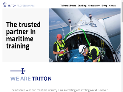 +31 2 29171718 3 6 a acknowledged advanced advic aid an and at basic centres certified coaching condition consultancy contact cour deliver discover diver diving due emergencies ensures every excit experienc experienced extra far far-reach field fir first fit flexibl follow for go however if industry info@tritonprofs.com interest it maritim matter mil most ned no not offshor or organisation our partner prepar professional professionol provid provider reaching refresher requested risk safety sector see services slid special specialized staff successful supply support team ten term that the this to train trained trainer training triton trusted us we well well-trained whether which wind with without work working world year your