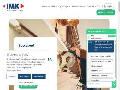 00 088 10 100 100.000 1200 19 2026 3931mg 70 82 999 aangewez aanpass aanvrag aanwez accepter achterstand advertentie advertenties advies adviesgesprek adviser adviseur afwijz algemen all allen alsnog analyser ander antwoord assistent bbz bedrijf bedrijfsadvies bedrijfsplann bedrijv beeindig beher behulp bekend bekijk bel belastingdienst belastingschuld beleid bemiddel bijvoorbeeld bijzonder bill boekhouder brow browse-ervar budgetbegeleid busines by cashflow chat coaches conflict contact contactformulier content cookie cookies cookieverklar crisis daarom dag den denk denkt detacher direct directeur doe e e-mail eig elk ervar ervor evenement event financ financieel financien financier for ga gan gebruik geholp gemeent gepersonaliseerd gert gert-jan gesprok gev gevond groei grot help helpdesk hoef hoek hoi honderd hordijk hov hr hulp hulpmiddel ieder imk imk-directeur imk.nl info@imk.nl inhoud instell institut interview inzicht ioaz jan jar jij joost jop jou journalist jouw juist kan kennis keuzes kiez kijk klant klantwaarder klar kleinbedrijf klik klopp kom kop krijg kwaliteit land landelijk levensfas levensvat levensvatbaarheidbepal levensvatbaarheidsonderzoek login lokal maart mail mak market media mee michiel mid minimal mkb mogelijk namelijk nederland nem netwerk nieuw nieuwsbericht nodig normal of ondernem ondernemer ondernemersadviseur ondernemersassessment ondernemersbegeleid ondernemerschap ondernemersdienstverlen ondernemersvrag onlin onz opleid oploss opstart organisaties oud outplacement over overdracht overheidsregel overnam park per persbericht person personal personel plan powered privacy problem publiek raakt regel rout sam scheiding schuldenadvies search sector skip slimm smid snel sparr sparringpartner specialist sprek stan stapp start startersbegeleid stel stemt steun stur subsidies succesvol succesvoller support talk team tegenkomt to toekomst training trend uitdag vak vakgebied vandag verbeter verder verker verkop verschill via viersprong virtuel 