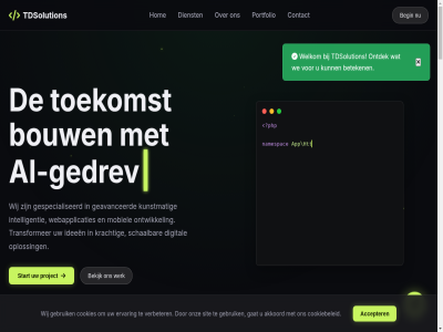 +31 /5 0 200 2025 2056194 26 4.9 accepter advies ai ai-gedrev akkoord all api app arnhem bedrijf bedrijfsbehoeft begin bekijk beoordel bericht besprek beteken bouw breng carrières clas constant contact controller cookiebeleid cookies dienst email ervar expert expertis extend filter function gat gebied gebruik gedrev geweld helper hom http illuminat info@tdsolutions.nl kennis kiez klar lat lev list locatie mak mat mobiel model namespac nl ontdek ontwikkel ontwikkelingsoploss onz oploss portfolio prijsopgav project public recht report reportcontroller request selecter showcas sit snell start tdsolution team telefon toekomst uitgebreid uitgelicht use verbeter verstur visie volg voorbehoud waarom we web webapplicaties welkom werk wij