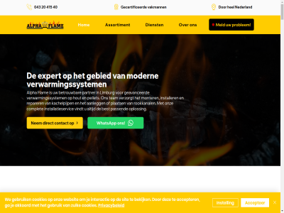 +31 0 043 1 10 15 15e 16 2 20 2025 2026 3 34 40 41 415 5 50 6 6222 79 aandacht aangelegd aanlegg aanpak aanrader aansluit aantrek aanvrag aarzel accepter actualiteit advies af afgesprok afsprak afval akkoord algemen all allen alpha alternatief alternatiev assortiment bad badkamer bedrijf begint behoeft bekijk bel belang beleid bent bespaard besprek bessem best betal betegel betreff betrouw bewust bezig bied binn blog bovendien bred buffervat buit by central combineert comfort comfortabel communicatie complet contact contactgegeven cookies copyright cor correct crer cv cv-installatie cv-ketel daarom dag dak dec detail dichtbij dienst dienstverlen direct dringend duurzam e ecologisch een efficient efficientie efficientieniveau eig eigenar elk energie energie-efficientieniveau energiekost enig erg erkenn ernar ervar ervor essentieel expert feestdag fijn financieel firma flam functioneert functioner ga gan garander gasprijz gasverwarm gat geavanceerd gebied gebruik gecertificeerd gedetailleerd gehad gehel geholp geinstalleerd geldend geled geniet geplaatst gerust geschikt gezell goed goedkeur grep grondig grot haard hel helder help helpt herstell hoeft hoevel hog hom hoogrendementsbrander hoogwaard hop houd hout houtkachel houtvur huidig huis ideal iederen impact indien info@alphaflame.nl informatie innovatiev inspecter inspectie installateur installatie installatiemethod installatieplan installaties installatieservic installatieteam installer instell interactie inventariser inwoner jarenlang jij jong jou jouw juist kachel kachelpijp kan kennismak ketel keuz kies kiez klant klanttevred klar klik komt kost koud kran kunt kwaliteit laatst lager lang langetermijnbespar langskom lat lekkag lekkages levensdur lever limburg locatie loodgieter loodgietersbehoeft loodgieterswerk loodgieterswerkzam maastricht mad mak manier market material maximaliser meegat meest meld menu met meting milieu milieubewust minimal minimaliser mocht modern mogelijk montag monter mooi mur naadloz na