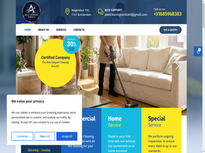 +31685968383 /move-out 0 06.00 08.00 10.00 100 1107 20 2017 2025 30 a abel abelcleaningservicenl@gmail.com about accept ads all also am america amsterdam an analys and appreciation archives around at authority back bathrom ben best bok both browsing businessman by call can car categories certified check clean cleaner cleaning click clicking commercial companies company complet confidenc consent consistent contact content cookies creat creating customer customis december deliver dep discount dishwash disruption do don downtim easy efficiency elegant employment enhanc enjoy enquiry ensur estimat ever every experienc experienced extend extremely facility featured fill first flor for form free friday get giv giving globally happy has hav head her high highquality hom hospitality hour hous how hygien i in-hom individual industrial industry inspection invest italy keeping kep kingdom kitch ll location mad maintain match monday money mor mov move-in my ned netherland nick nigeria off offer offic on onc ongoing operat operational opportunities or order other our out outstand pay payment peak perform performanc personalised pleas pleased pm pricing privacy product professional provid quot read reduc regular reigersbos reject reserved right running safety satisfaction saturday sav serv servic services solution special specialized spot standard started states sunday supplies support t team that the them tim tip to touch traffic trusted turner uncategorized united up us use value very we web welcom what whil who wid will with without work world you your yourself