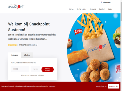 0 046 1 12 13 16 2 20 2026 204 3 30 307 4 45 4544 5 50 6 6114 7 9 95 accepter af afhaaltijd afhal all baconknakker basis bekijk beoordel best bestel bestell betal bezorg bezorgd bezorgkost bezorgtijd blijkt by contact cookie cookies copyright ct daarna deur dinsdag direct donderdag echt eenvoud eig eten facebok feurthstrat foodticket friet gan gebruik gebruikservar geholp gekoz gemiddeld geniet geslot hal half helas henk hoef hom huisnummer ideal john jou klar koud lat les let locatie login maakt maaltijd maandag menu menukaart mogelijk momentel nederland officiel onlin onz postcod product productiefout reken september setting snackpoint snel stat strat suster tijd tijdstip tim uiteraard uur v.a vanaf vandag vanweg veilig verkrijg vles vrijdag vul warm websit weinig welkom wij winkel woensdag zaterdag zin zondag zorg