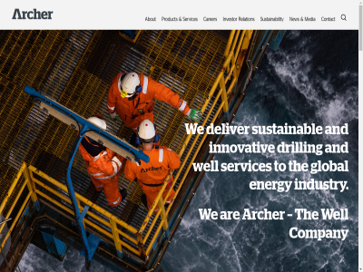 about and archer are carer company contact content deliver drilling email energy global industry innovativ investor media nam new product relation search services skip subscrib sustainability sustainabl the to updates we well