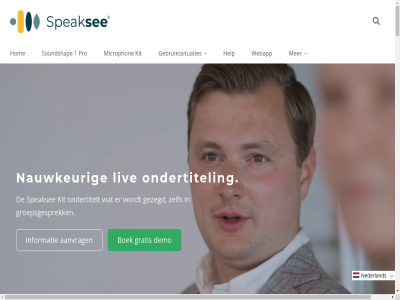 1 1.6 2 2026 3 303 31 4 4.8 9.3 aanvrag achtergrondgeluid ai ai-technologie algemen all and anderstal app autocaption automatisch band be beoordel beperk bericht best beter bevalt bevordert bezit bijeenkomst blijf bluetooth boek captioncast communicatie contact conversation customer demo des dienst dov draagt duidelijk echt eerst efro eig elk fac face-to-fac facebok familie faq follow fysiek ga gat gebruik gebruiker gebruikssituaties geled gelov geluidsbronn gemaakt gemak gen gepatenteerd geschikt gesprek gezegd goed goes googl gratis groepsgesprek heil hel helft help hom hor inclusiviteit inek informatie instagram intelligent ipv isoler jar juist k kerkdienst kit klaslokal kleur krijg kunt lat leger les liv maakt mak mee meld menno mens microfon microfoonsystem microphon microphonekit minder missie mog mogelijk mooi nam nauwkeur nederland nem neutraliser nieuwsbrief omgev on onderscheid ondertitel ondertitelt onderwijs onlang onmiddel ontwikkel onz opvang over overeenkomt part partner per person plat policy privacy pro product razendsnel rek reserved resulteert right rondom ruis rumoer samenlev scheffel second see sensor shopify sind slechthor social soundshap speak speaksee sprak spreker sprekersidentificatie sted steun support system tal technologie tekst ten tevred the thijm thuis/sociaal to toegank transcriber twitter uitgerust uitvind updat updates us verander verbeterd vergader verschill vertal via volg volgend volger vooral voorwaard waardor we webapp wel welkom werk wet wieland wifi wij wijz zegg zegt zelf zer zet zien zit zoal zodat zoek zomer