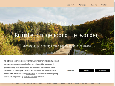 -16481219 06 1a 6718 aandacht accepter adres afhank afsprak afwijz akkoord all allen analyser ander angst antwoord basis begrijp behoeft bent bericht beschrev besef beteken betekent betrok bewustwordingsproces bied both christelijk contact cookie cookie-instell cookiebeleid cookies cookievoorkeur copyright daarin dagelijk del denkt doet drag e e-mail ede eenzam eliana elin eline@praktijkeliana.nl elk emoties erom ervaart ervar essentiel even functioner gat gebruik gebruikmak gebruikservar gedacht geeft gehoord gekom gelof geluisterd gerust gesprek gevoelen gezien god grag grenz groei hartelijk hebt hel help helpt herkenn herstel hierin hoeft hulp ieder ingrijp instell inzicht jezelf jij jou kennis kijk klik kom komt krijg krijgen/houden kunt kwaliteit lang leeft leert lef les lev leven levensvisie levensvrag ligt loopt lop luister mag mail mak manier mee men mens merkt meten mildheid moeilijk moeit moment naast nam natur nem niet-essentiel nodig omgev onbegrep ondersteun onderzoek onrust ontstat onz onzeker oor oordel opgelost ord oud pas past patron person pijn pk plek praktijk praktijkeliana.nl prat psychosociaal psychosocial raakt recht rouw ruimt rustig sam setting sit som spanning speelt spitsbergenweg stan stil stres stukj tariev tegelijk telefon telefoonnummer teleurgesteld terecht therapeut therapie tijd toestemm tuss vak vanuit vastloopt veenendal veilig ver verbeter verbind verder verhal verkenn verlang verlangt verlies vertrouwd verwacht verwijst visie voel voelt vol voorbehoud voorkeur vormt vrag vrijblijv waarin wanner war we websit websiteverker weg welkom wer werk werkelijk werkwijz wijzig worstelt zeg zet zoal zwar