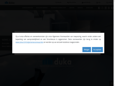 /nl/algemenevoorwaarden 202 4000 5 aanpass aansprak accepter afwijz algemen beperk bron configurator cookiebeleid dealer design digital douchecabines duka es forumkeuz gan gebruik gev glas hom infoportal it kennisgev knop kostelos kwaliteit libero new nieuw nl offertes onz opgenom overeenkomst ru servic tal techniek terug toegezond toepass toestemm verzoek vind voorwaard waarin weiger welkom wereld www.duka.it www.duka.it/nl/algemenevoorwaarden zoek