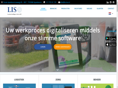 +31 067 100 2 2026 241 45 578 aanton aanvrag aanwez achter achteraf achterkant acter acties activiteit actuel administratie adresdata afvalinzamel aggregatie alarmsystem algemen all animatiefilm apeldoornseweg api app assetmanagement automatisch beher bekend bent bepaald bepal bericht bewijs bewijslast binn bouw bovenligg box branch breng bv central contact contactformulier control daadwerk dashboard data declarer demo dichter dien digital digitaliser doormiddel e e-mailadres eenvoud elkar enkel ervor focus foto ga gebeurt gebied gecreeerd gedrev gegeven geinformeerd gekom geleverd generer geografie geografisch geoptimaliseerd gepland gerealiseerd geregeld geregistreerd gev gladheidsbestreid gps handel handteken hierin hiermee hiervor historie hoeft hom huis huishoud hulp info@lis-bv.nl informatie ingewonn inhoud intelligenc intelligent interactiev inzicht kaart kies klant klantbelev lat levertijd lis liv locatie location login logistiek maakt maatwerk mailadres mak medewerker meetbar middel mobiliteit mogelijk naast nam nem nieuw noteert o.a onderligg onderstaand ondersteund onderwerp ontdek onz open oploss optimal organisatie oud overgedrag overzicht papier partij per person planning plek plus postcod privacy proces product prof real realisatie registratie registrer richt rit rondom routes ruimt s schaalbar selectie situatie slimm snel softwar specifieker standaard stat stuurmiddel techniek tijd tim toegek trend uitdag uiteind vacatures vastgelegd verbond verhoogd verklar verpleg verplicht verricht verschil verwerk verzameld voer volled voorwaard voorzien voorziet waard waarmee wanner war we wer werk werkdag werkinhoud werkproces werkwijz wij woonplat zak zoal zorg zorgt