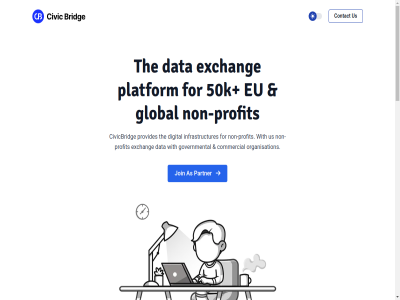 50k 92454097 a abni an as at based bridg bv can civic civicbridg civicbridge.eu commercial complianc connect contact contribution data deserv development digital discovery donation ecosystem eu exchang find focused for get global goal governmental help impact infrastructures join kvk kvk-nummer match matching media mission nl866052926b01 non non-profit nummer on operat organisation partner platform profit project provid provides reach real recognition right s sdg search sharing shet social sustainabl switcher system that the them tim to tracking us vat volunter with work you your