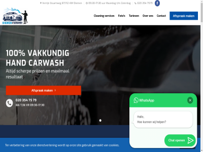 -17 01 020 06 09 100 10x 1112 13 15 2 2026 30 354 36 4 4.5 42 45 5 50 52 59 7 75 7559 7579 78 79 83 87 a aangebod aanrader accept adres afsprak ago algemen all amsterdam auto autolak aw basic basic-wash behandel bekijk beoordel bescherm best beter boskma bot by camper caravan carwash chat cijfer cleaning complet conditie contact content cookies copyright ctjes dashbord delux deluxe-wash deurstijl diem diemencarwash diemencarwash.nl dienst dienstverlen dinsdag donderdag e e-mail exterieur fijn foto garantie gebruik gekoz gemaakt gered gereinigd gerust geslot gev glan glansprotector glaspolish googl grondig hallo hand help her hog ideastudio info@diemencarwash.nl informatie informer interieur interieurrein jes johan klant klar kofferbak koffie kom koplamp krass kuijl kunststof kunststofdel kwam lak land lang ler loogman ma maandag mail mak maximal meest milieuvriend mobiel moet month naspoel nieuw old onderhoud ontvang ontzorgd onz oost open openingstijd opfriss opgehaald optie osmosewater out overall ozonbehandel paginas pakket policy polijst populair powered prijz privacy product professionel ram rating reinig resultat review routeplanner rubber s schakel scherp schon schoongemaakt servic services showrom sit skip snel special specialist sponning star stat stofzuig stuartweg super t/m tariev telefon ter tevred timer to toekijk top ttgeg uur vader vakkund vanaf velg verbeter verrijn verton verzorg vip vip-wash voorbeeld voorwaard vr vrijblijv vrijdag wash wass waxguard waxoyl wer wet wij woensdag zaterdag zeker zit zon zondag