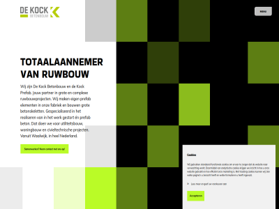 accepter analytisch beton betonbouw bezocht contact cookies doormiddel efficient ervor formulier functionel gebruik gebruikt gef ingevuld inzicht kock krijg les market menu nem onz pagina passie prefab project ruwbouw s samenwerk standaard succesvol totaalaannemer tracking verwacht voorkeur we websit welk werkt wij zien zorg