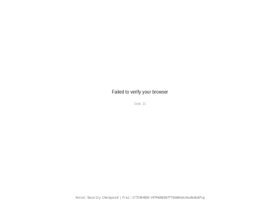 1775464600 21 browser checkpoint cod failed fra1 security to v4tpm9ghxbtft6owhhuhihexno0a8fcq vercel verify your
