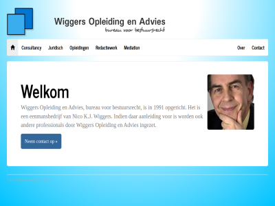 1991 2014 aanleid advies bestuursrecht bureau consultancy contact eenmansbedrijf indien ingezet juridisch k.j mediation nem nico opgericht opleid professional redactiewerk welkom wigger