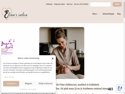 -846420 00 0513 18 2022 2026 21 35 8442 9 a aanbod accepter afgelop afspiegel afsprak agenda aging alert all allen allerbest allround ann anne-marit apparat award b beauty behandel beher bekijk bent bepaald bericht best bied bloei blog boost buit buitenkant burning central contact contest cookie cookiebeleid cookies creator daarom dak de deelnemer detox di dienst do doet echt eigenares elina elkar en/of ervar eu even fijn final fris functies gaf gat gebruik gedan geeft gegeven gekoz geldt gelukk gemaakt geniet genomineerd gestel goed grag groei halverweg hard hart heeeeeerlijk heerenven heerlijk hl hoera holistisch huid huidadvies huidspecialist huidverbeter huidverzorg huidwen i.o id ieder info info@elinassalon.nl informatie intrekt invloed jan januari jar jij jou jouw kijk kilootj kinder klar kwam laser lat lev lichter liek lindy lop ma maand mail mak mankeslan marit marrit mat media medisch mee mens menu merk meten mocht mogelijk mooi morg nadel nam natur nederland nem nodig noord noord-nederland onlin onthar ontmoet ontspann onz openingstijd opstan overtu perfect person plek prima privacy privacybeleid product pur raadpleg realiser recht regio roep rustig s salon sam schon schoonheid schoonheidsspecialist sfer sit slan social specialist sta stan stappenplan sted stemm sterker stil stort stral stralend strijder superfit surfgedrag team technologieen tegenan terug thuis thuisbehandel toestemm trot twee uitleg uniek uv uv-alert vacatures vakjury valentijnsdag verbinder verklar verliep vertrouw verwenn verwerk verzorg via video vind voel volop volstrom voorbehoud voorkeur vr vries vries-zeldenrust wakker wandel war wauw we webshop websit weiger wel welkom wenkbrauw wer wij woe zeldenrust zoal zon zorgvuld zovel
