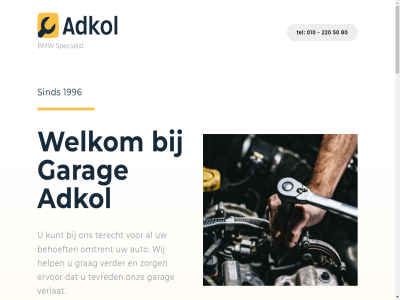 -122 010 08.00 09.00 120 14.00 17.00 1996 220 3066 50 80 adkol adres anthonetta auto behoeft contact dinsdag donderdag ervor ga garag geslot gevestigd grag gs help inhoud kuijlstrat kunt maandag nederland nem omtrent onz openingstijd prinsenland rotterdam sind tel terecht tevred verder verlat vrijdag welkom wij woensdag zaterdag zondag zorg