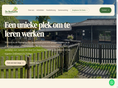 06 11 140 18 2026 27 7777 79 activeringscentrum activiteit afstand arbeidsproces begeleid beperk bied boshoev contact dagbestedingslocatie del dier geleg gemaakt groen grot houtbewerk info@deboshoeveactiveringscentrum.nl ker kleinschal kom kwaliteitszorg lang leer-werkplek ler ls mens mid natur onlin person plek prachtig privacy regulier ronald rust rustig ruth samenwerk schuineslootweg schuineslot services st uniek we welkom werk werkplek whatsapp wij zorghoev