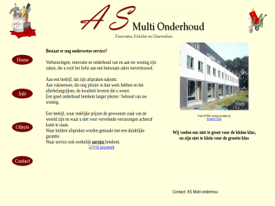 0622846026 0623074459 0651515895 as as-multionderhoud asmulti@as-multionderhoud.nl contact email glaswerk multi multionderhoud onderhoud per schilder telefon