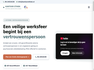 -100 -24524238 06 1 10 100 123 1250 175 1x 2 2026 24/7 3 4 5 866230531b01 92959539 aangewez aansluit aanspreekpunt aanvrag aanvull abonnement actuel adviesgesprek adviser afroep algemen all arbeidsbelast awarenes awareness-sessies basis begint bekijk bel beleidsadvies ber beschik besprek beter betrok betrouw binn blij blog bodin bridgefund btw.nr busines ceo cod company complet complianc compliant contact crer cultur dag detail dienst digital direct e e-mail effectief elk erg ervar ethiek ethiekkantor eventuel extern faq film gecertificeerd gedrag geeft geleverd genez geregeld gesprek goed gratis grot hel help hr hr-sparringpartner implementatie in-company info@kantoorethiek.nl ingericht integriteit interactiev inventarisatie inzicht jaarlijk jaarverslag jar jeroen kantor kennismak kies klachtenregel klar klein klokkenluider kvk locatie lvv lvv-gecertificeerd maatregel maatwerk mail mak mat medewerker meerder meld melding meldplatform meldpunt meldregel merknu mkb nederland nr offert onafhank ondersteun onderwerp ongewenst ontvangt onz open opnem organisatie organisatiegrot organisaties partner passend per periodiek plan populair preventie preventiev privacy proactief professionel psa psa-preventie psa-risico-inventarisatie psychosocial qr qr-cod rapporter recht referenties resources risico risico-inventarisatie rondom s sam samenwerk schakel sessie sessies situatie slag social sparringpartner stapp statement structurel team teamtrain telefonisch tevred thema toegang totaaloploss training transparant uitgebreid uitval uur v.o.f vanaf vandag veilig veiliger verandert veroorzaker verplicht vertrouw vertrouwd vertrouwensperson verzuim vogel voldoet volled voorbehoud voorkom voorstel vooruitstrev voorwaard vrijblijv waarborg waarom we websit wens werk werkomgev werksfer werkt wetgev wettelijk wij workshop zorg