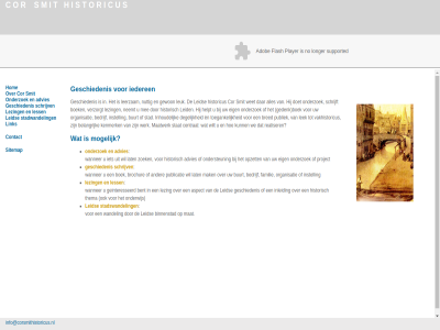 advies binnenstad c contact cor geschiedenis h hom i iederen info@corsmithistoricus.nl leid less lezing link m mat mogelijk o onderzoek r s schrijv sitemap smit stadswandel stadwandel t wandel