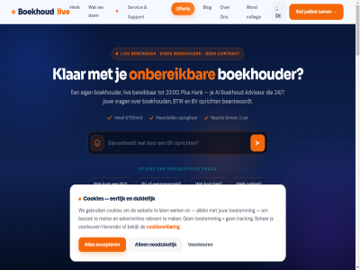 +31 -234 00 01 02 03 08 1 2 2026 2035 23 24/7 3012 5 6 690 75 75/mnd 7676 85 8603 aangiftes aanklopp aanpak aanvrag accepter achteraf advertenties advies adviseur ai algemen allen antwoord beantwoordt bedrijf beher beid bekijk belastingadvies bell bent bereik beschik bestell bestelt betaalt betal bezoek binn binnenkomt blog boekhoud boekhouder boekhoudliv boekhoudlive.nl brengt btw bv by cn collega community contact contactgegeven contactperson contract cookie cookie-instell cookies cookieverklar dag dezelfd dienst direct disclaimer doe drie dringend duidelijk e e-mail eenmanszak eerlijk eerst eig elk even extra factur gat gebond gebruik gehad gratis group hebt helder henk herk hieronder holding hoort huidig idee inbegrep info@boekhoudlive.nl instell jaarcontract jij jouw kaart kennismak kennismakingsgesprek ker kies kiez kijk klar klein klik koppel kort kost lang lat lettertjes liv locatie m maakt maand maandelijk maandprijs mail mak mee merk met minut model modern modules nem nodig noodzak offert onbereik onderan ondernemer onduid onlin onz opricht opzeg oud ouderwet overbrugg pad pakket pas pass past pech per person pijnpunt plan plus prat prijs privacy quiz reactie reageert reken rekent relevant rotterdam sam samenstell second servic situatie softwar som stap start startersloket stat stel stell stelt stur stuurt support telefon terug terugkom tijd toegang toestemm toetj ton total totdat tracking triban tuss twee uur vanaf vast vastzit veelgesteld verborg verkooppraatj verplicht vertel vertelt verwacht vink voicemail volgend voorkeur voorwaard vor vrag waarom wacht war we websit weena weg wek welk werk werkdag wet whatsapp wij wissel word zelf zie zoekt