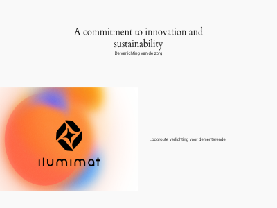 a and commitment content dementer ilumimat innovation looprout skip sustainability to verlicht zorg