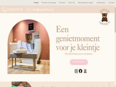 0 1 2 3 4 5 6 7 8 9 a aandacht all baby bewust c cadeaubon contact d daarom doel dolc drom dromenland e en f float g geborg gekoz genietmoment gesteld gev grag harskamp hom hydrotherapie i jij jou jullie kleintj krijg l liefdevoll m massag masser n o ontspann p priv r relax rust s sessies spa t tal tariev tijden v verwelkom voordel vrag wet zodat