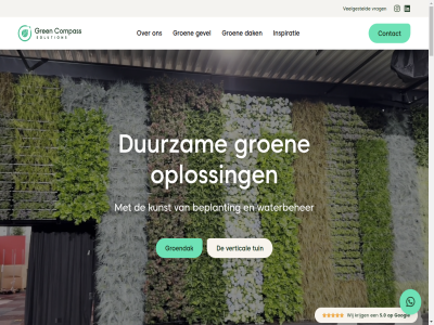 +31 068 074 34b 3991ap 5.0 642 aansluit algemen bedankt bedrijf begeleid bekijk beplant betrok betrouw bijdrag blij blijf bovenal central combinatie compas contact dak dankzij diederik dienst doe duurzam ecologisch economie eerst elk elketuintelt enkel esthetiek expertis fas fijn focus gebruik gekweekt gemaakt geproduceerd gerecycled gevel gewerkt gezamen goed googl grag gren groen groendak grot help hen hom hoogt hout idee info@greencompassolutions.nl innovatie innovatiev inspiratie irrigatiesystem jij jouw keuz klant koen krijg kunst kwaliteit kweker laatst lang ler locatie logistiek lokal maakt mariann materiaal material mee meegedacht minimaliser nem ondersteun ontwerp onz open oploss opnem partner passie perfect person plant policy prachtig privacy proces product project realisatie realiser recycle resultat sam samenwerk schaft servic slimm solution stat sterk stond succes tastbar telt tuin tussentijd uitsluit vakmanschap vanaf veelgesteld verantwoord vertical visie vliet voetafdruk volg volled voordel voorwaard vos vrag waardor waterbeher waterbespar waterbuffer we wens wereld werk wij woning zegg zet