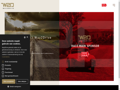 +31 0 09 2026 26 28 356 accepter afwijz algemen all cookiebeleid cookies copyright detail disclaimer functionel gebruik gebruikerservar gebruikt geclassificeerd info@w2d.nl leasemaatschappij maakt main niet-geclassificeerd nl noodzak ondernemer onz overeenstemm perfect prestatie privacy rac sponsor stem strikt target the verbeter voorwaard way2drive websit weergev