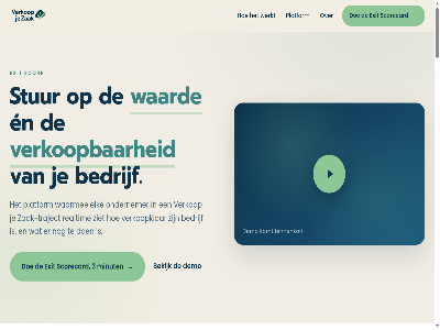 01 02 03 04 2026 3 750k aanpak actie actueel all ass bedrijf bedrijv beeld begin bekijk benieuwd binnenkort blik breng call dag dashboard datarom deadlines deal demo detail diligenc direct document doe doelgroep dos drie due echt een eerst eig eigenar elk en euro exit geanonimiseerd gebeurt gebouwd gesprek gestructureerd getek gok gratis grip hoeft indicatie invester jouw klant klar komt koper koper-overzicht krijg krijgt les ligthart lijst lop maakt maart mak makkelijker meest meeting merkt method minut miss nalatenschap omhog onderdel onderhandel ondernemer onderscheid onduid oogopslag oplevert opnames oprichter ord overdrag overzicht pas platform plek precies privacy proces realtim s sam samenvat scor scorecard screenshot standaard stapp stat status stur stuurinformatie teken terug terugkijk test toegang traject traject-status twee upload vanaf veilig verbeter verdwijnt verkocht verkoopjezaak.nl verkoopklar verkooptraject verkoopwaard verkop verrass verschil vier vind voelt voorwaard vraagt vrag waard waardevoller waarmee wanner war welk werk werkt wet zaak-traject zak zie zien ziet zit zwart