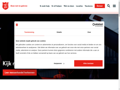 1 10 2 2025 27 5 7 aanmeld aanpass actie acties advertenties adverter all allen analys analyser ander arn arne-jan artikel basis bedrijf bekijk bestel bied bijbel client collectant combiner contact content cookie cookies deelnemer del des detail ding direct disclaimer doe donateur donateursservic doner doorblader duizend echt een eenzam elk erteg ervaringsdeskund facebok functies gebruik geestelijk gegeven geheim gelov gesprek gestol god goed grag gratis grijnzend heil heils-podcast help herkenn hierteg hor hulp iemand informatie instagram instell jaarlijk jaco jan januari jezelf jezus jij jou kanal kijk kleding kun kunt leger ler les lev linkedin locaties lokal losgezong luister maakt maand maatschapp magazin mak manier medewerker media mee mens mensenhandel menu mogelijk monique nalat nederland nederlander nieuw nieuwsbrief nl72rabo0707070171 oggz ontvang onz partner past personaliser podcast prat privacy problem reflectie sam schuld search servic services sit slachtoffer social soelas sterk steun strijd strijdt toe toestan toestemm toevoeg uitgelicht vacatures veelgesteld verantwoord verdiep verdrijf verhal verpleegkund verschill verstrekt verzameld verzorger vrag vrijwilliger vrijwilligerswerk we websit websiteverker weg wim youtub yvo zoek zorgaanbod