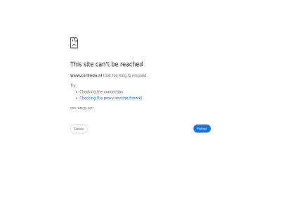 and be can checking connection err firewall long out proxy reached reload respond sit t the this timed to tok too try www.carlinda.nl