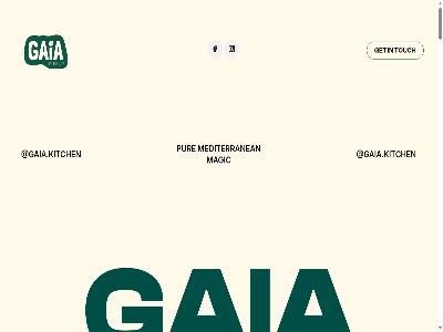 a d e g gaia gaia.kitchen get h i kitch m magic mediterranean n o p pur r t touch