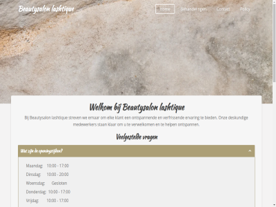 00 10 16 17 20 2024 2025 93856393 afsprak beautysalon behandel bericht best bied btw by complet contact deskund dinsdag doel donderdag e e-mailadres elk ernar ervar gebruik geslot help hom jouwweb jullie klant klar kvk lashtique locatie maandag mailadres mak medewerker nam nem nl005048117b74 nummer ontspann onz openingstijd opgericht policy powered product professionel salon schoonheid soest stan strev tariev utrecht veelgesteld verfriss verwelkom verzend vrag vriendelijk vrijdag we welk welkom woensdag zaterdag zien zondag